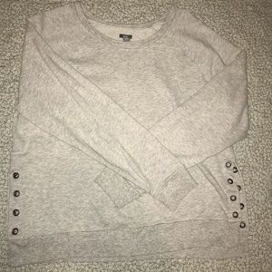 Aerie Lace-Up Sweatshirt